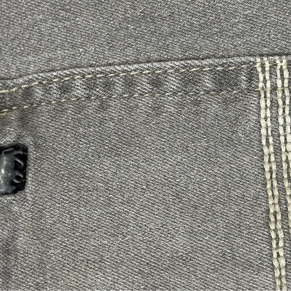 Buffalo David Bitton Light Gray Slim Straight Jeans 32/30 - Picture 6 of 13